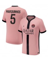 Paris Saint-Germain Marquinhos #5 Alternativní Dres 2024-25 Krátký Rukáv